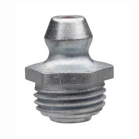 Alemite Grease Fitting, Zerk, Straight Thread Forming, 1/8 in. PTF SAE Special Extra Short 1644-B